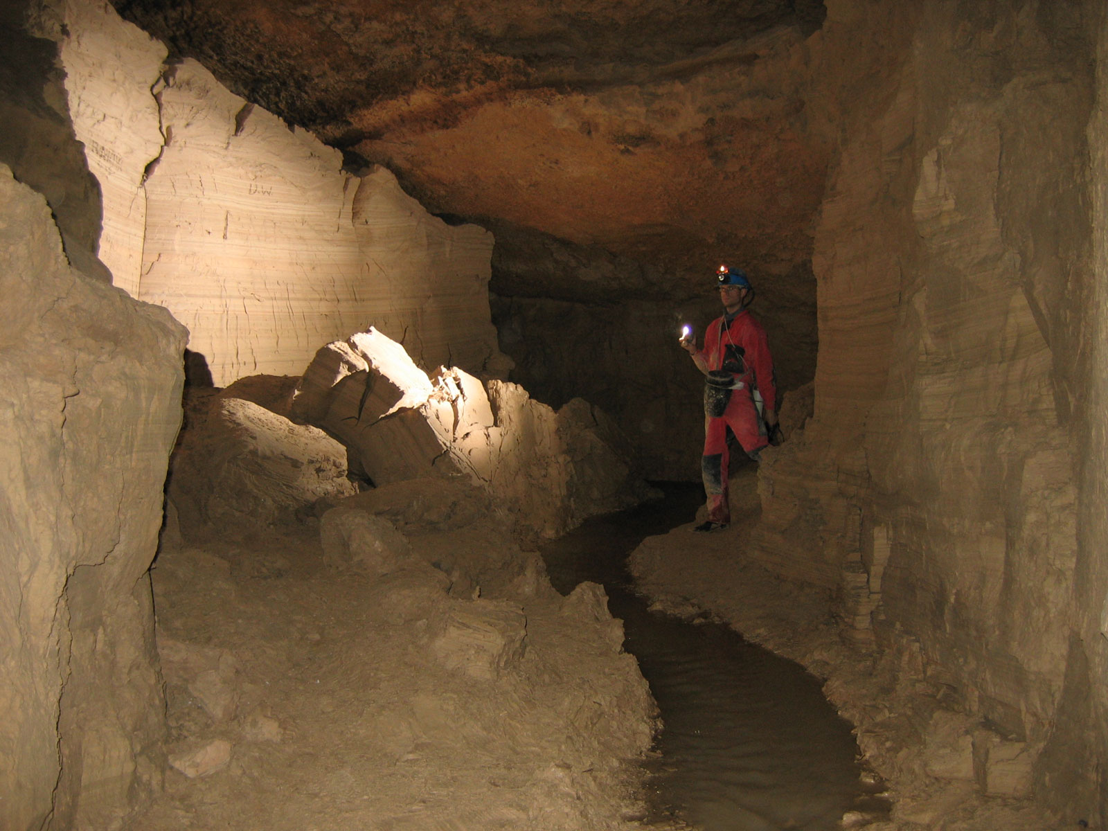 Hirlatz cave, photo by F. Musil